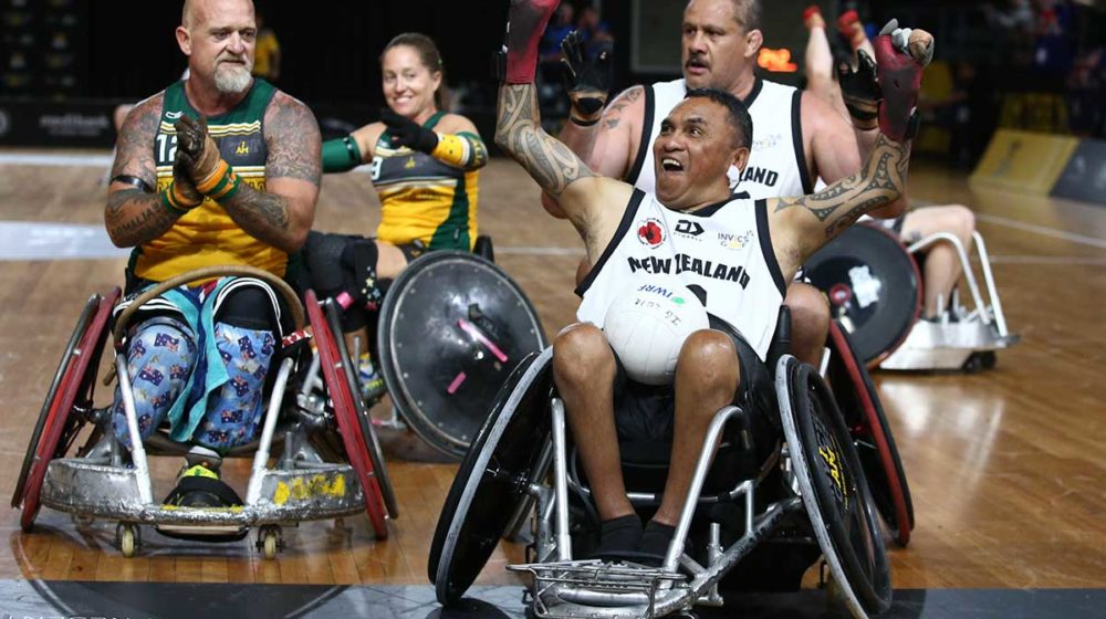 NZL Quadriplegic scores against AUS
