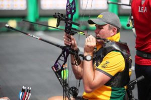 Australian archer Garry Robinson