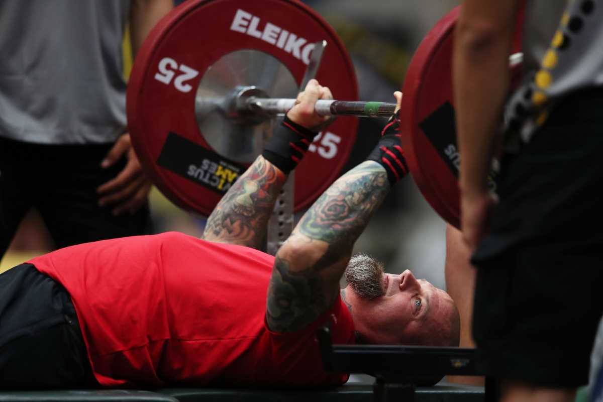 Dave Innes, Canada, powerlifting competitor