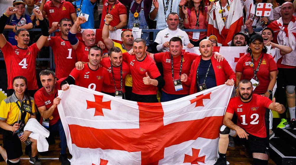 Georgia sitting volleyball winners