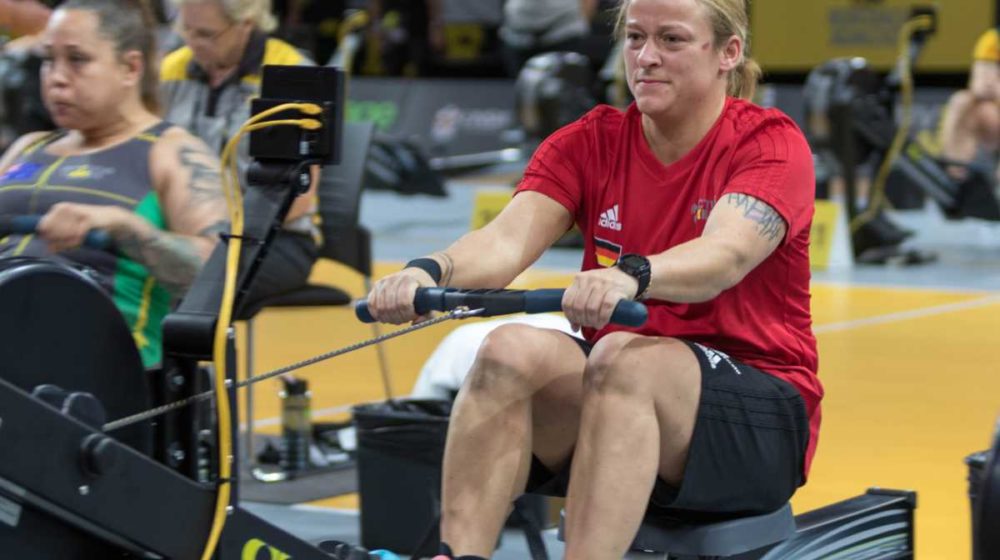 Steffi Matz, Germany - indoor rowing