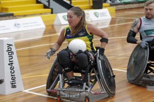 Trudi Lines wheelchair rugby